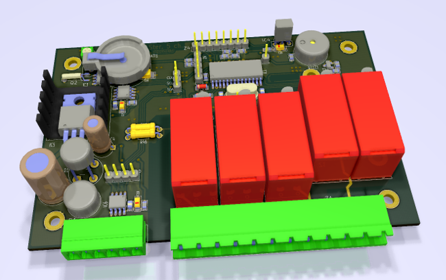 KiCad© visualisation